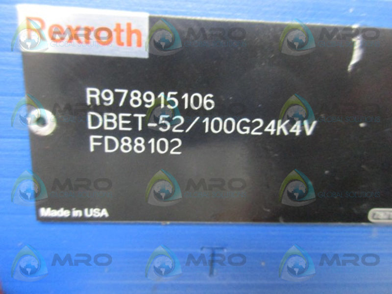REXROTH R978915106 HYDRAULIC VALVE  NSNP