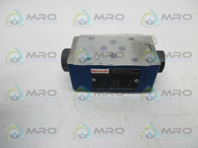 REXROTH R900347505 Z2S6-2-64/V NSNP