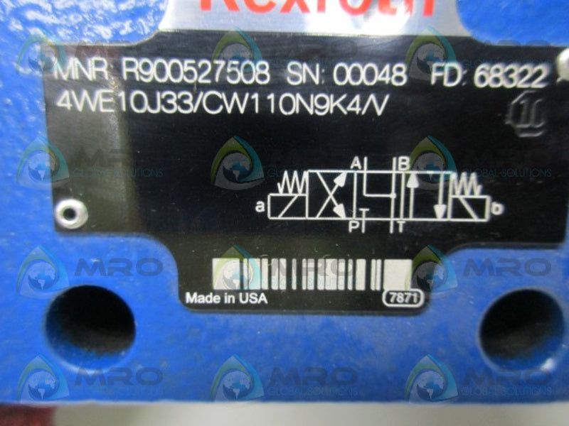 REXROTH R900527508 VALVE  UNMP
