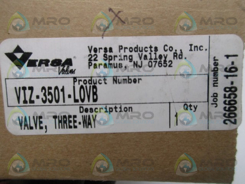 VERSA VIZ-3501-L0VB VALVE  NSFS