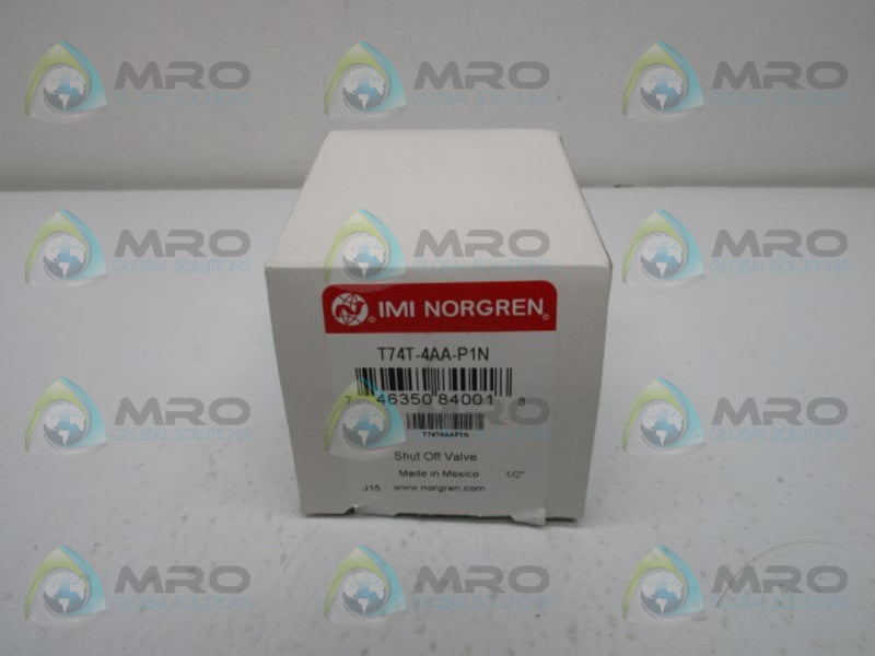 NORGREN T74T-4AA-P1N VALVE SHUT OFF LOCKOUT 250PSIG  NSMP