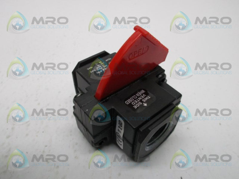 NORGREN T74T-4AA-P1N VALVE SHUT OFF LOCKOUT 250PSIG  NSMP