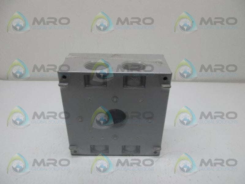 BELL BOXES 5345-0 ENCLOSURE WEATHERPROOF * NEW IN ORIGINAL PACKAGE *