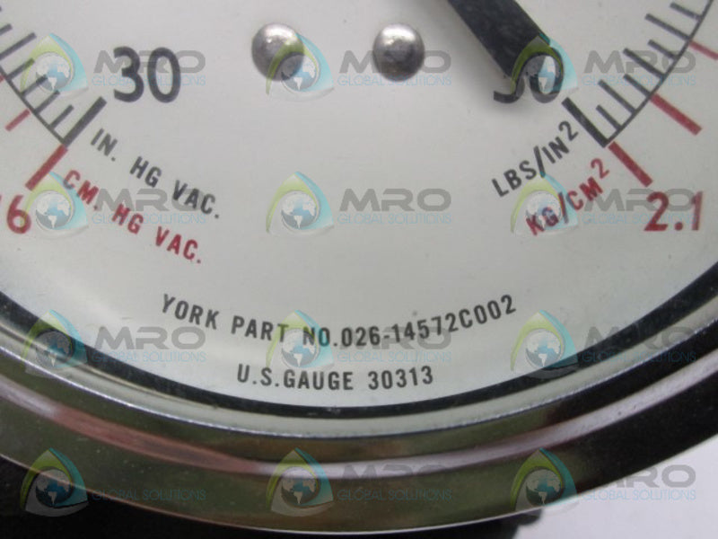 YORK 026-14572C002 PRESSURE GAUGE  NSNP