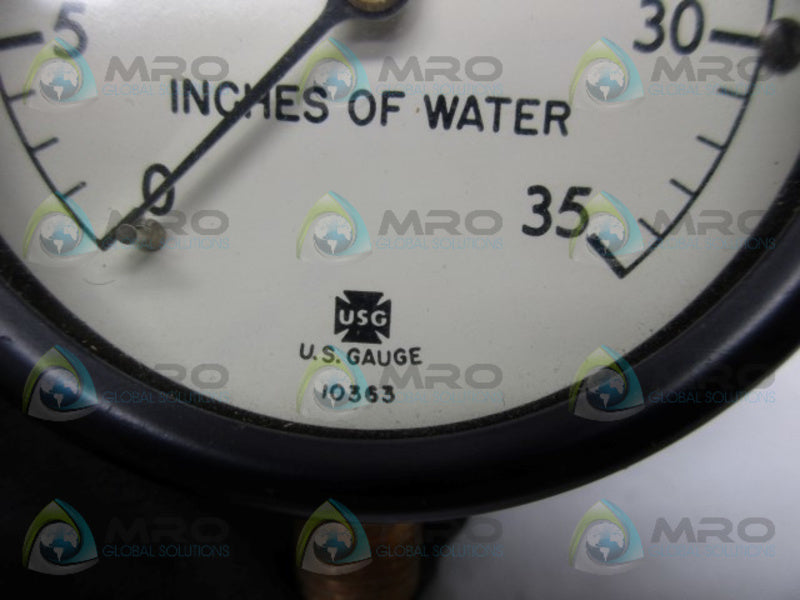 USG P733 35" 1/4" PRESSURE GAUGE  NSMP