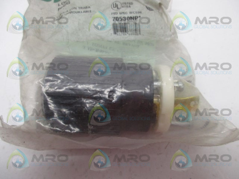 BRYANT 70530NP LOCKING PLUG 30AMP 2P  NSMP