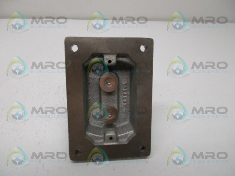 CROUSE HINDS DSD921-S697 3 POSITION 2 CIRCUIT SELECTOR SWITCH  NSMP