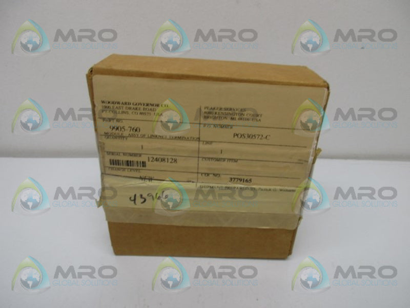 WOODWARD 9905-760  NSMP