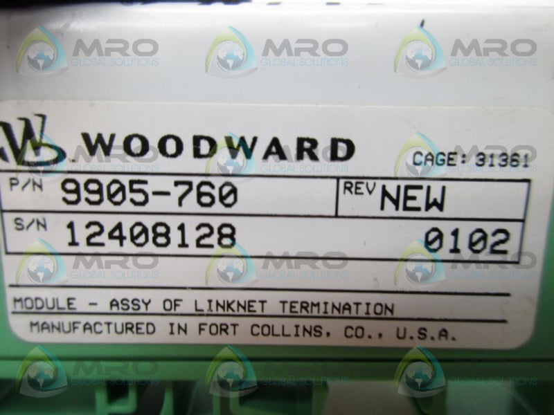 WOODWARD 9905-760  NSMP