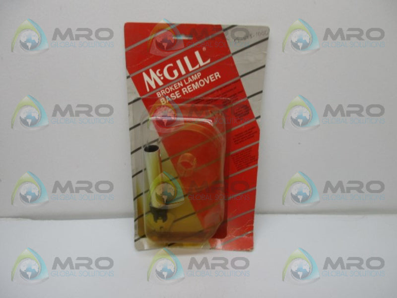 MCGILL MODEL 200 BROKEN LAMP BASE REMOVER  NSMP