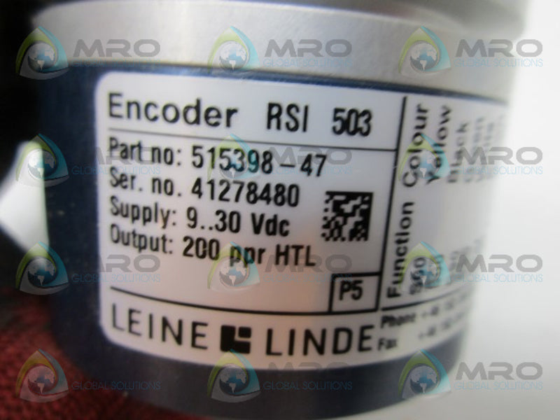 LEINE & LINDE RSI503 515398-47 ENCODER  NSMP