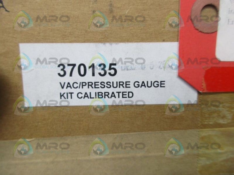 VIDEOJET 370135 VAC/PRESSURE GAUGE KIT CALIBRATED  NSMP