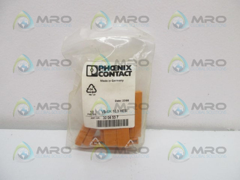 PHOENIX CONTACT 3004537 (PKG OF 10)  NSMP