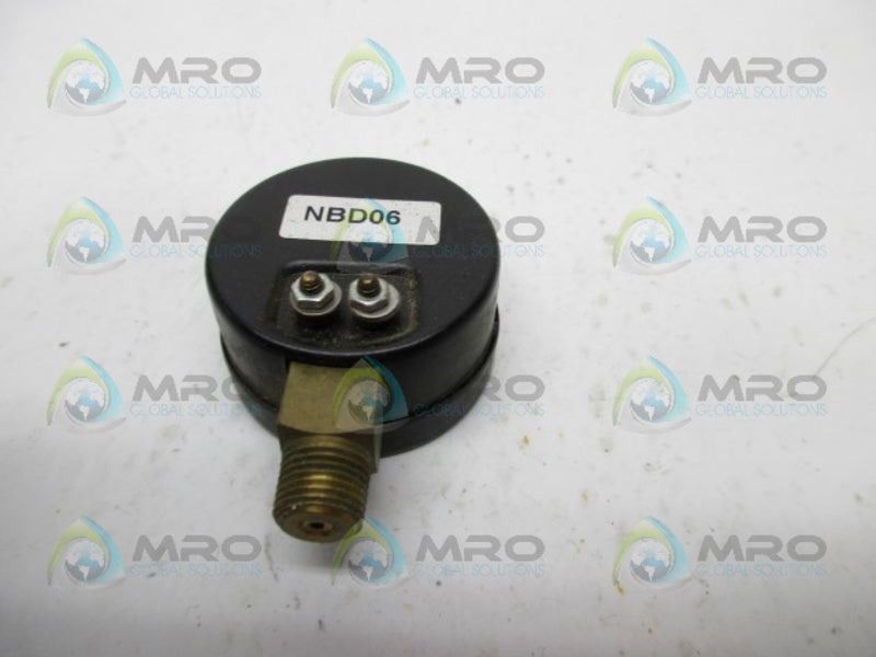 VIDEOJET NBD06 PRESSURE GAUGE 0-100PSI  UNMP