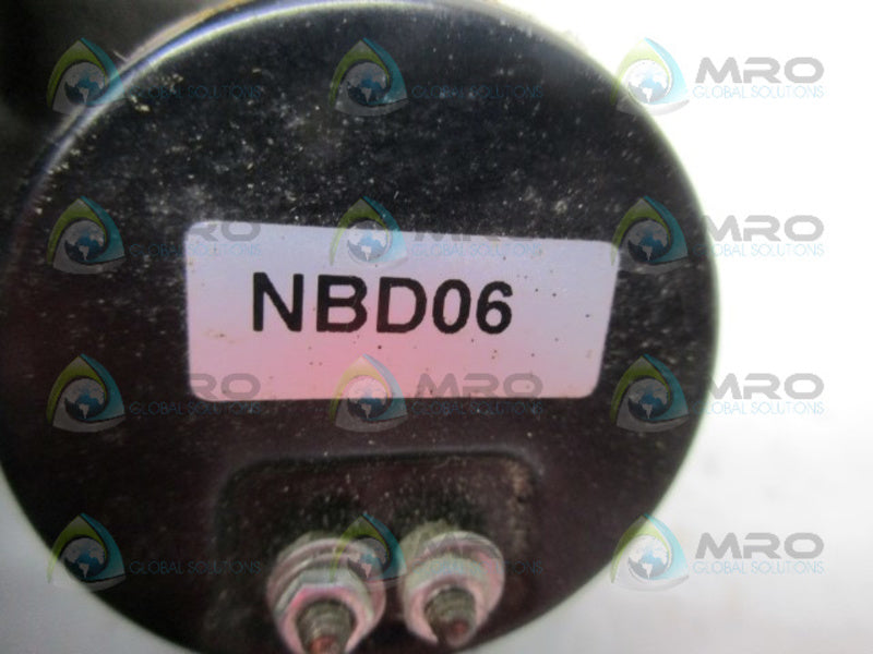 VIDEOJET NBD06 PRESSURE GAUGE 0-100PSI  UNMP