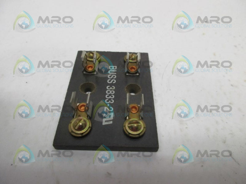 BUSSMANN 3833-2 FUSE HOLDER 2P  NSNP