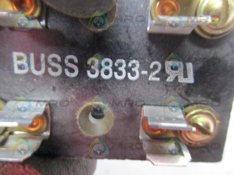 BUSSMANN 3833-2 FUSE HOLDER 2P  NSNP