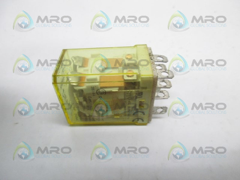 IDEC RH2B-UL RELAY 110-120VAC *USED*
