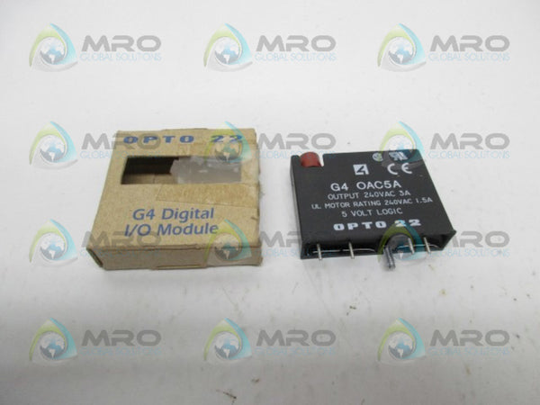 OPTO22 G4-OAC5A I/O MODULE  NSMP