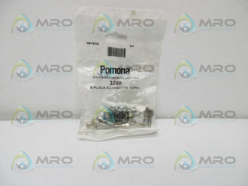 POMONA 3266 B-PLUG (PK OF 10) * NEW IN FACTORY BAG *
