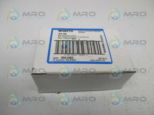 WATTS 0061983 VACUUM BREAKER 3/4" (IN BOX)  NSNP