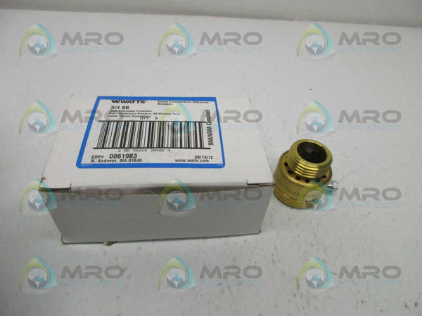 WATTS 0061983 VACUUM BREAKER 3/4" (IN BOX)  NSNP