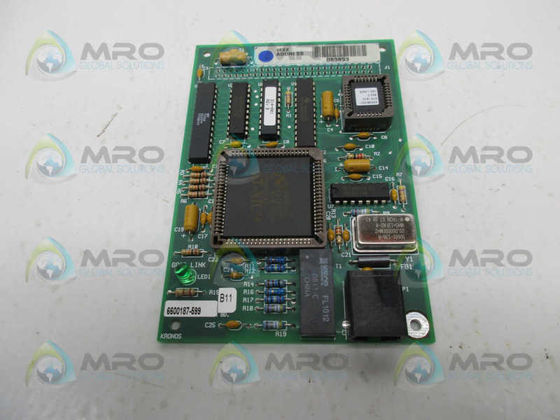 KRONOS 6600187-599 ETHERNET DAUGHTER  UNMP