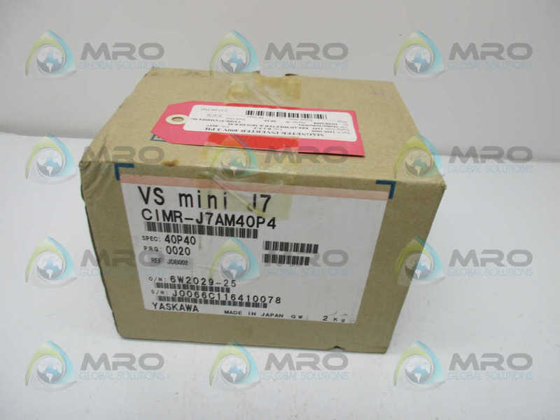 YASKAWA CIMR-J7AM40P4 DRIVE FREQUENCY INVERTER  NSMP