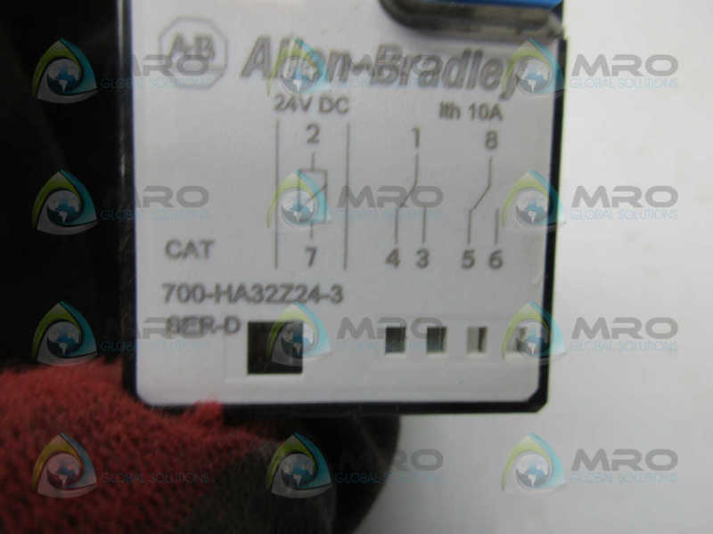 INDUSTRIAL SPARE PART 700-HA32Z24-3 SER. D 24VDC  UNMP