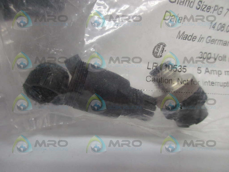 BRAD HARRISON 7A3006-31 MICRO CHANGE ATTACHABLE CONNECTOR * NEW IN FACTORY BAG *