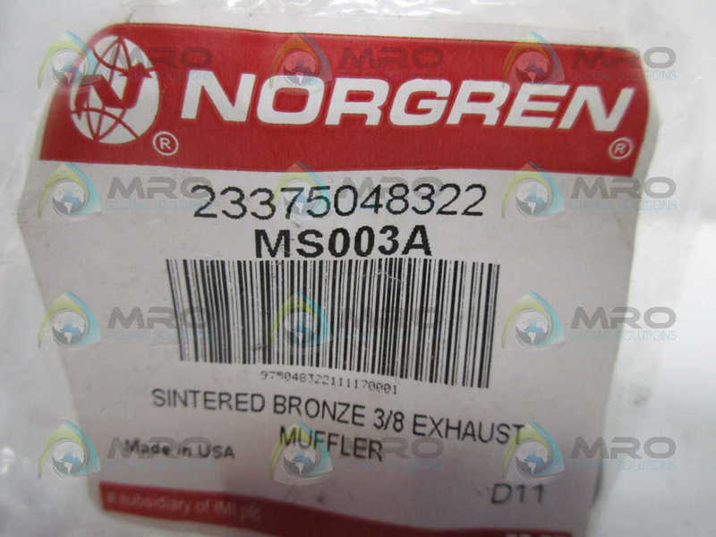 NORGREN MS003A NSMP