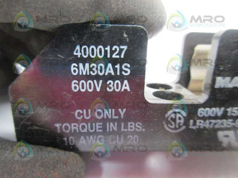 MARATHON SPECIAL PRODUCTS 6M30A1S FUSE HOLDER  UNMP