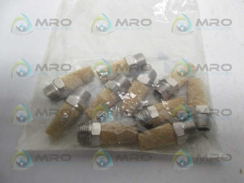 ARROW ASP-1 EXHAUST MUFFLER 1/8" (PK OF 10) * NEW IN FACTORY BAG *