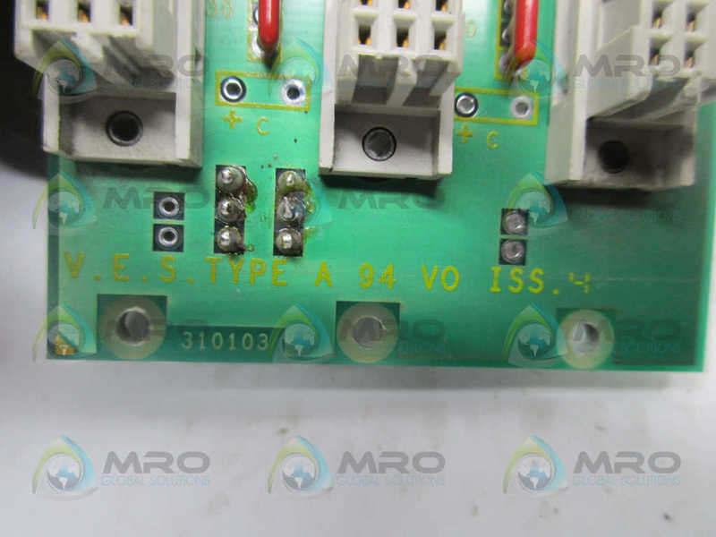 V.E.S TYPE A 94 VO ISS. 4 CIRCUIT BOARD  UNMP
