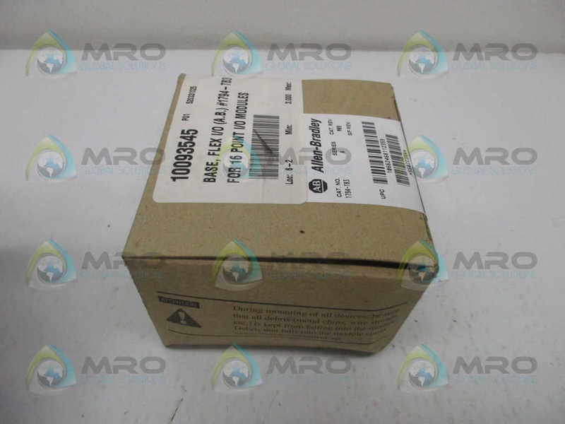 ALLEN BRADLEY 1794-TB3 SER. A TERMINAL BASE DATE: 2008 * FACTORY SEALED *