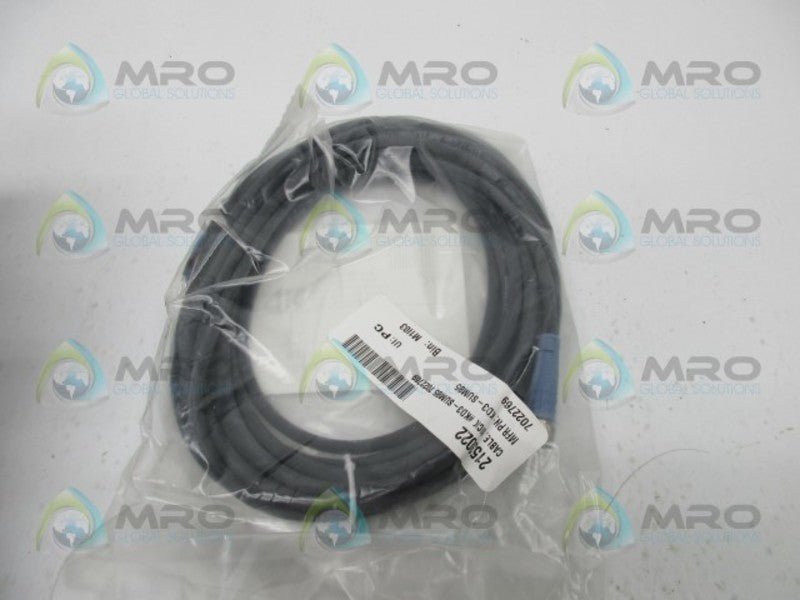 SICK KD3-SUM85 MOLDED CABLE CORDSET  NSMP
