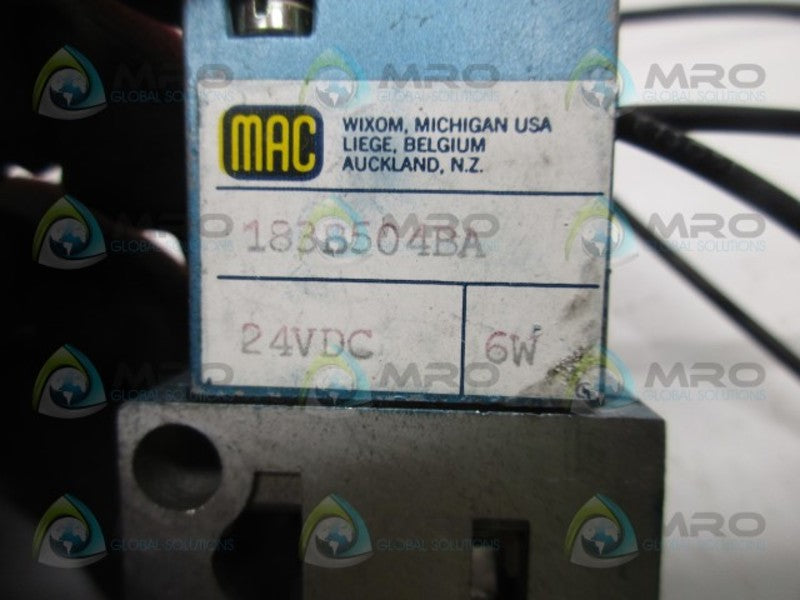 MAC 183B504BA SOLENOID VALVE  UNMP