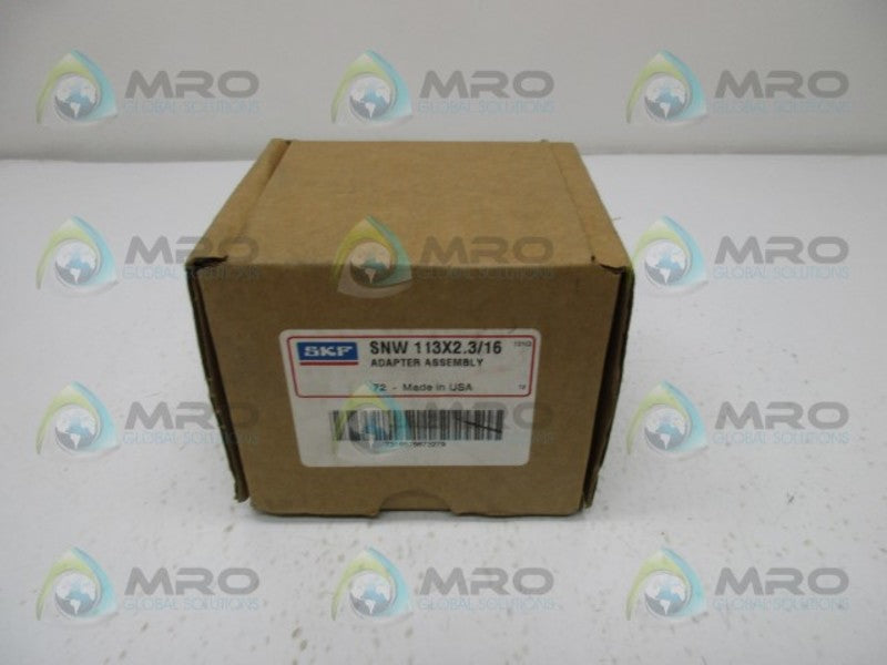 SKF SNW113X2.3/16 ADAPTER ASSEMBLY  NSMP