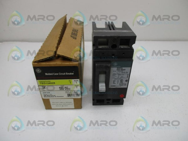 GENERAL ELECTRIC TED124025 CIRCUIT BREAKER  NSMP