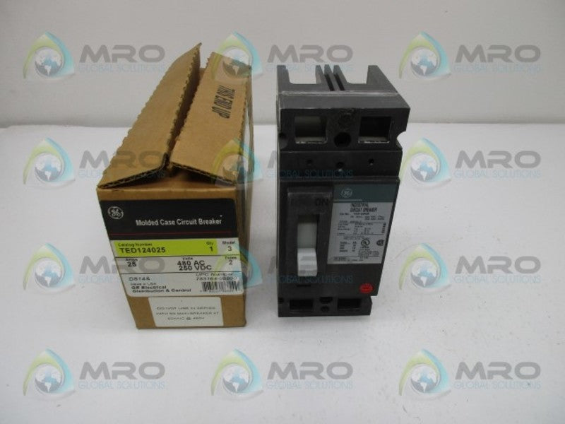 GENERAL ELECTRIC TED124025 CIRCUIT BREAKER  NSMP