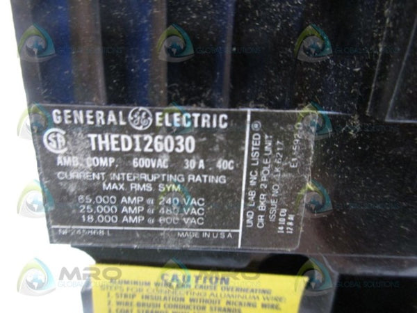 GENERAL ELECTRIC THED126030 CIRCUIT BREAKER  NSMP