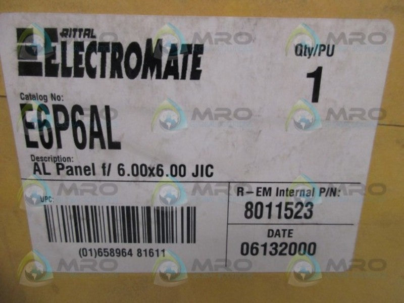 ELECTROMATE E6P6AL PANEL  NSFS