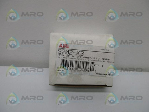 ABB S202-K3 CIRCUIT BREAKER  NSMP