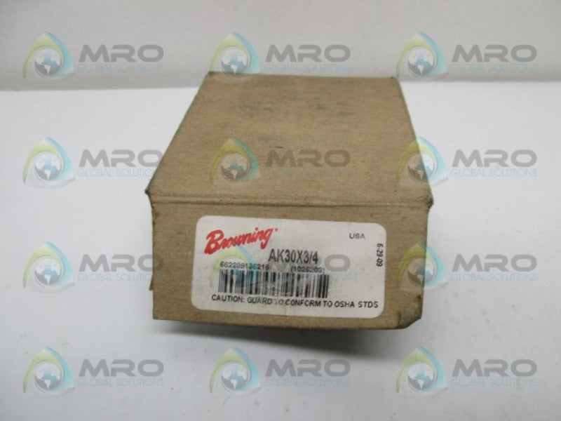 BROWNING 1026202 AK30 V-BELT PULLEY 3/4"  NSMP