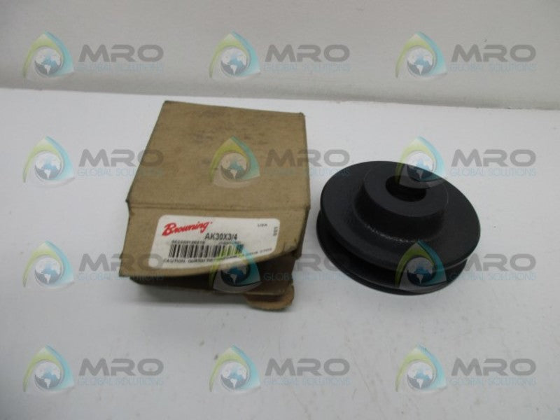 BROWNING 1026202 AK30 V-BELT PULLEY 3/4"  NSMP