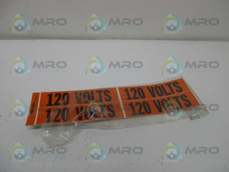 THOMAS & BETTS DT-5012 WIRE MARKERS (BOX OF 5)  NSMP