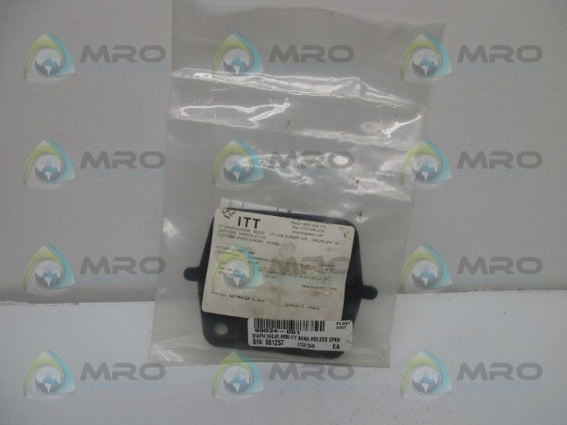 ITT 90034-061 DIAPH VALVE #899 BUNA MOLDED OPEN  NSMP