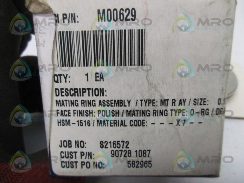 JOHN CRANE M00629 MATING RING ASSEMBLY  NSMP