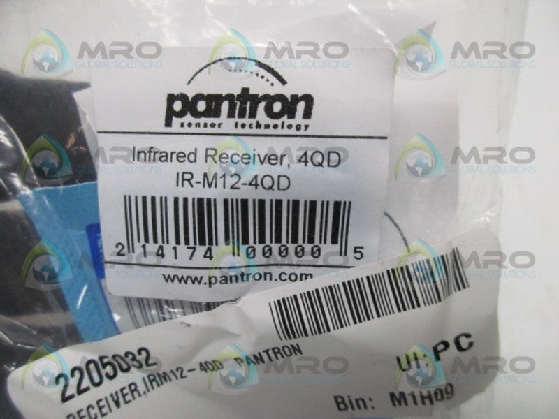 PANTRON IRM124QD INFRARED RECEIVER  NSMP
