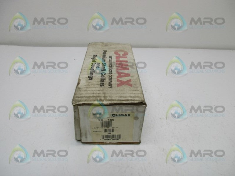CLIMAX 2C-150 CLAMPING SHAFT COLLAR 1-1/2" (IN BOX)  NSNP